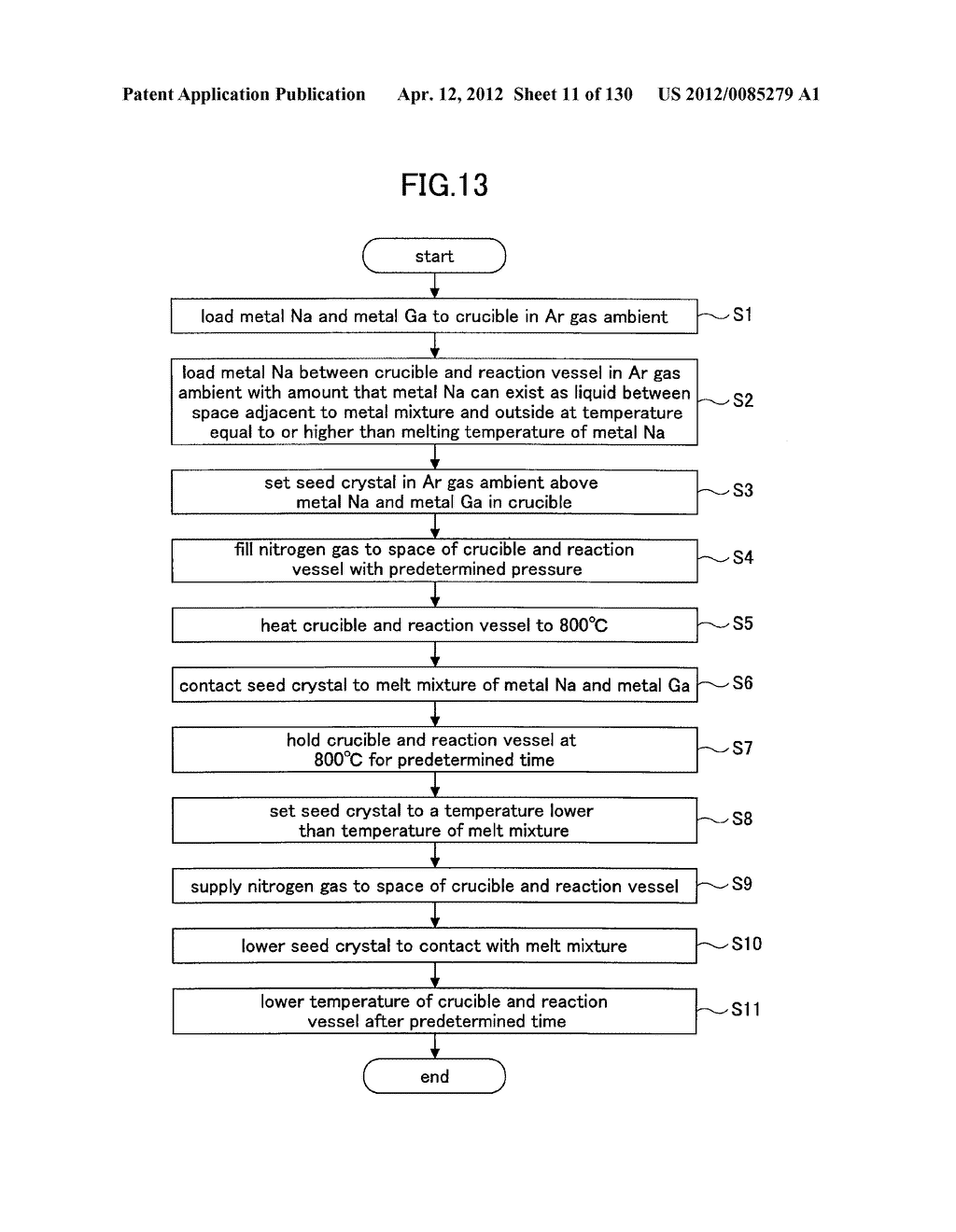 CRYSTAL GROWTH APPARATUS AND MANUFACTURING METHOD OF GROUP III NITRIDE     CRYSTAL - diagram, schematic, and image 12