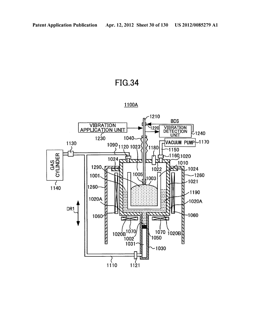 CRYSTAL GROWTH APPARATUS AND MANUFACTURING METHOD OF GROUP III NITRIDE     CRYSTAL - diagram, schematic, and image 31