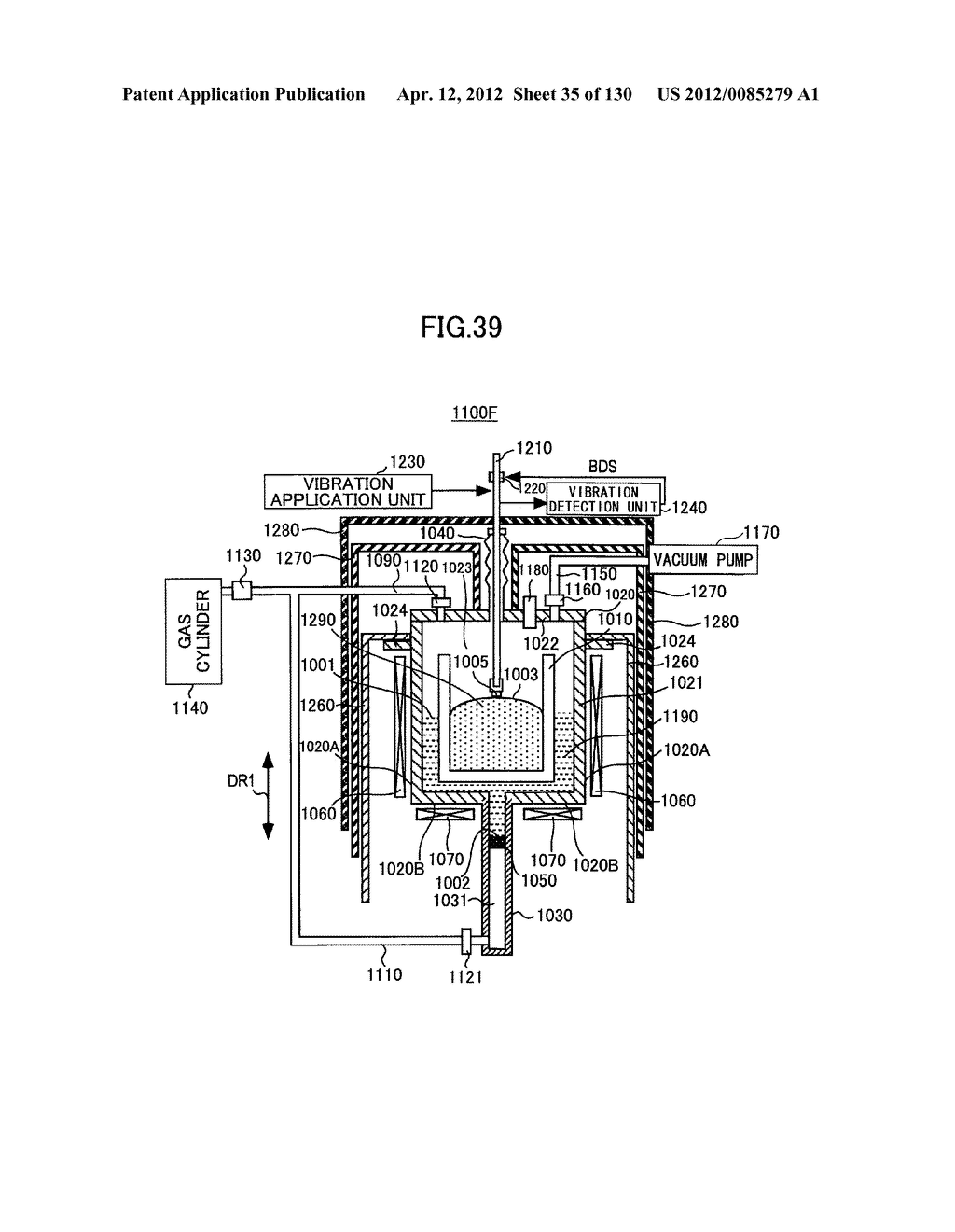 CRYSTAL GROWTH APPARATUS AND MANUFACTURING METHOD OF GROUP III NITRIDE     CRYSTAL - diagram, schematic, and image 36