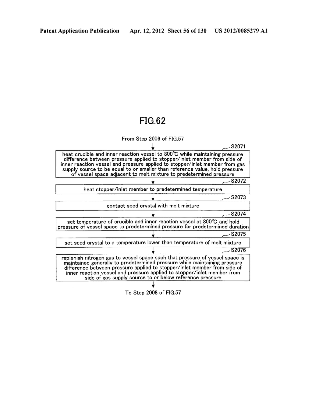 CRYSTAL GROWTH APPARATUS AND MANUFACTURING METHOD OF GROUP III NITRIDE     CRYSTAL - diagram, schematic, and image 57