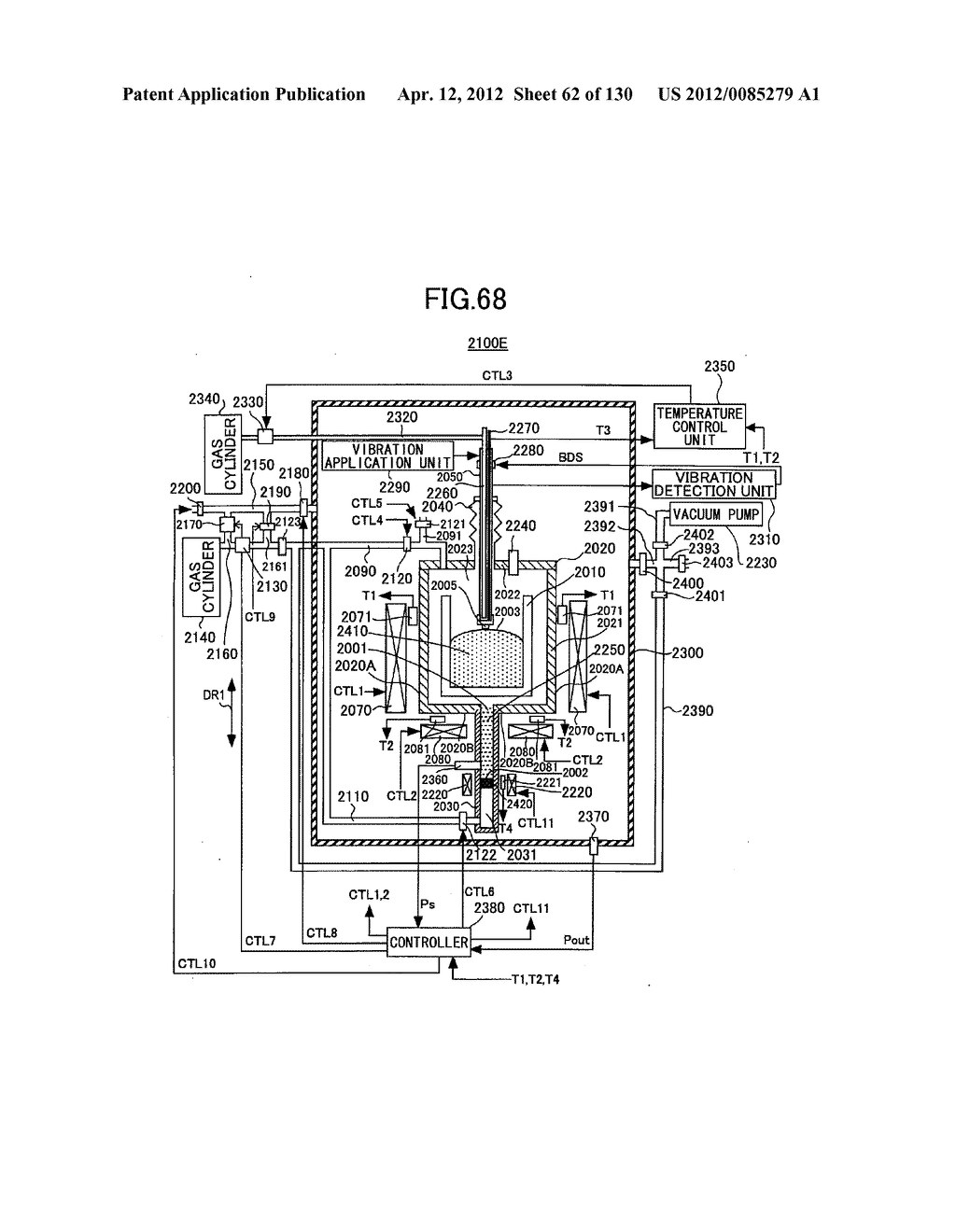 CRYSTAL GROWTH APPARATUS AND MANUFACTURING METHOD OF GROUP III NITRIDE     CRYSTAL - diagram, schematic, and image 63