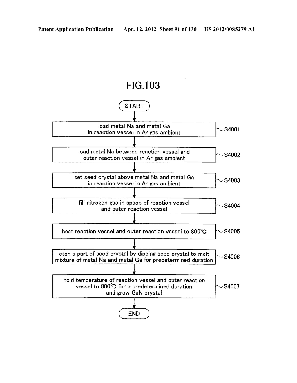 CRYSTAL GROWTH APPARATUS AND MANUFACTURING METHOD OF GROUP III NITRIDE     CRYSTAL - diagram, schematic, and image 92