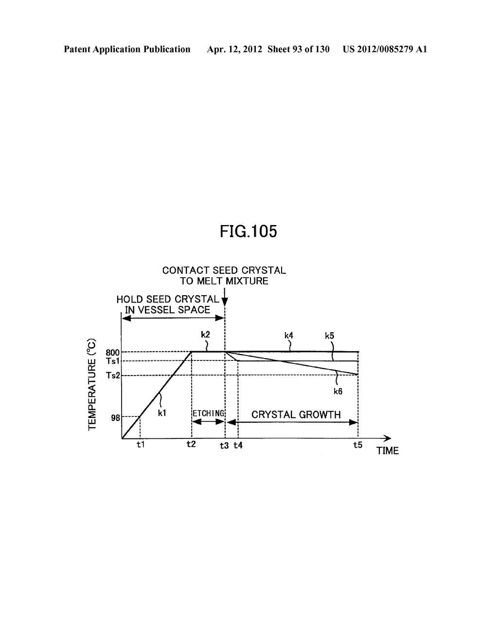 CRYSTAL GROWTH APPARATUS AND MANUFACTURING METHOD OF GROUP III NITRIDE     CRYSTAL - diagram, schematic, and image 94