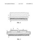 STRUCTURE AND METHOD FOR MOUNTING A PHOTOVOLTAIC MATERIAL diagram and image