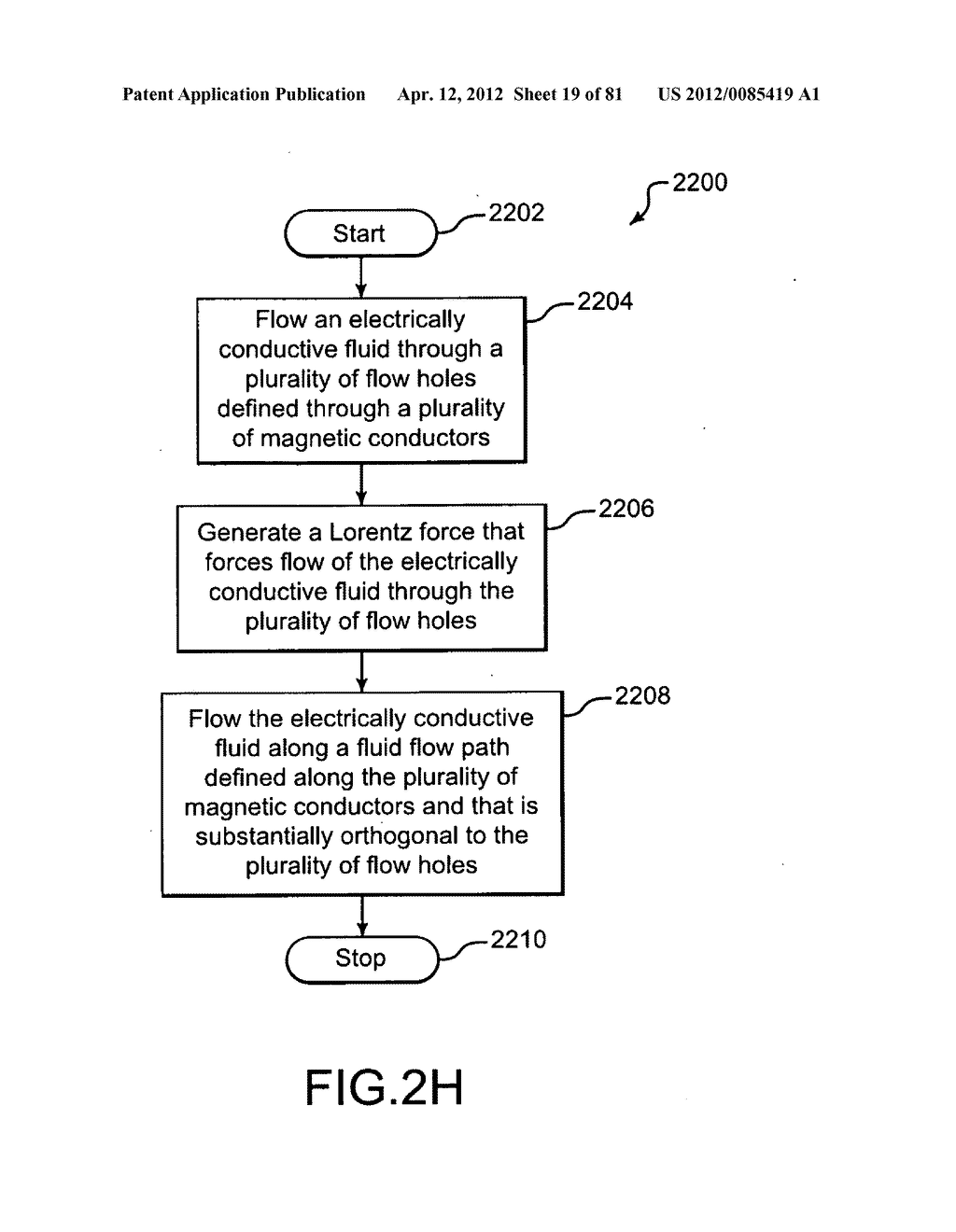 Electromagnetic flow regulator, system, and methods for regulating flow of     an electrically conductive fluid - diagram, schematic, and image 20