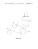 METHOD AND APPARATUS FOR PRODUCING SINGLE YARN-ADHERED SHEET diagram and image