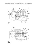 Device with a heat exchanger and method for operating a heat exchanger of     a steam generating plant diagram and image