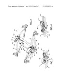 RAILWAY TRUCK MOUNTED BRAKE RIGGING HAVING RAISED CONNECTION OF     FORCE-TRANSMITTING MEMBER WITH TRANSFER LEVER diagram and image