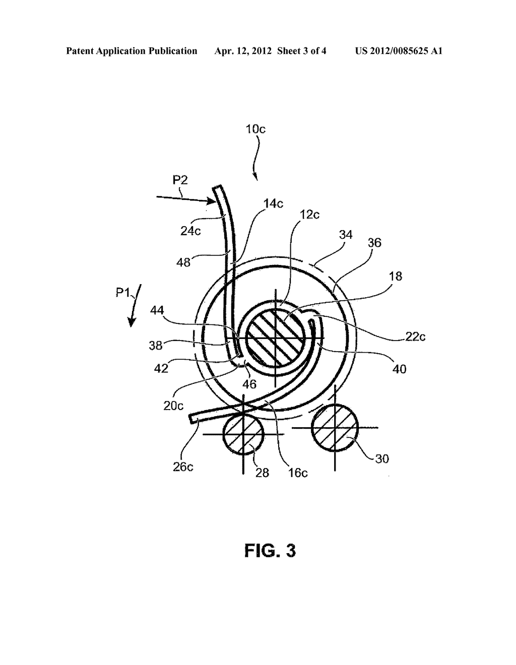 DEVICE FOR INPUTTING SECURITIES INTO A CONTAINER - diagram, schematic, and image 04