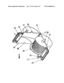 Small hand carried barrel shaped case used for the storage and dispensing     of spools of electrical wire diagram and image