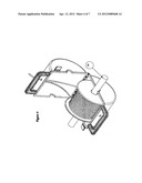 Small hand carried barrel shaped case used for the storage and dispensing     of spools of electrical wire diagram and image