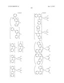 MATERIAL FOR ORGANIC ELECTROLUMINESCENCE DEVICE AND ORGANIC     ELECTROLUMINESCENCE DEVICE USING THE SAME diagram and image