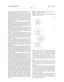 MATERIAL FOR ORGANIC ELECTROLUMINESCENCE DEVICE AND ORGANIC     ELECTROLUMINESCENCE DEVICE USING THE SAME diagram and image