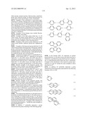 MATERIAL FOR ORGANIC ELECTROLUMINESCENCE DEVICE AND ORGANIC     ELECTROLUMINESCENCE DEVICE USING THE SAME diagram and image