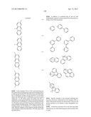 MATERIAL FOR ORGANIC ELECTROLUMINESCENCE DEVICE AND ORGANIC     ELECTROLUMINESCENCE DEVICE USING THE SAME diagram and image