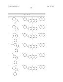 MATERIAL FOR ORGANIC ELECTROLUMINESCENCE DEVICE AND ORGANIC     ELECTROLUMINESCENCE DEVICE USING THE SAME diagram and image