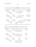 MATERIAL FOR ORGANIC ELECTROLUMINESCENCE DEVICE AND ORGANIC     ELECTROLUMINESCENCE DEVICE USING THE SAME diagram and image