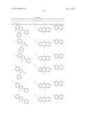 MATERIAL FOR ORGANIC ELECTROLUMINESCENCE DEVICE AND ORGANIC     ELECTROLUMINESCENCE DEVICE USING THE SAME diagram and image