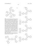 MATERIAL FOR ORGANIC ELECTROLUMINESCENCE DEVICE AND ORGANIC     ELECTROLUMINESCENCE DEVICE USING THE SAME diagram and image