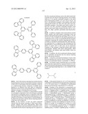 MATERIAL FOR ORGANIC ELECTROLUMINESCENCE DEVICE AND ORGANIC     ELECTROLUMINESCENCE DEVICE USING THE SAME diagram and image