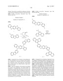 MATERIAL FOR ORGANIC ELECTROLUMINESCENCE DEVICE AND ORGANIC     ELECTROLUMINESCENCE DEVICE USING THE SAME diagram and image