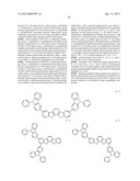 MATERIAL FOR ORGANIC ELECTROLUMINESCENCE DEVICE AND ORGANIC     ELECTROLUMINESCENCE DEVICE USING THE SAME diagram and image