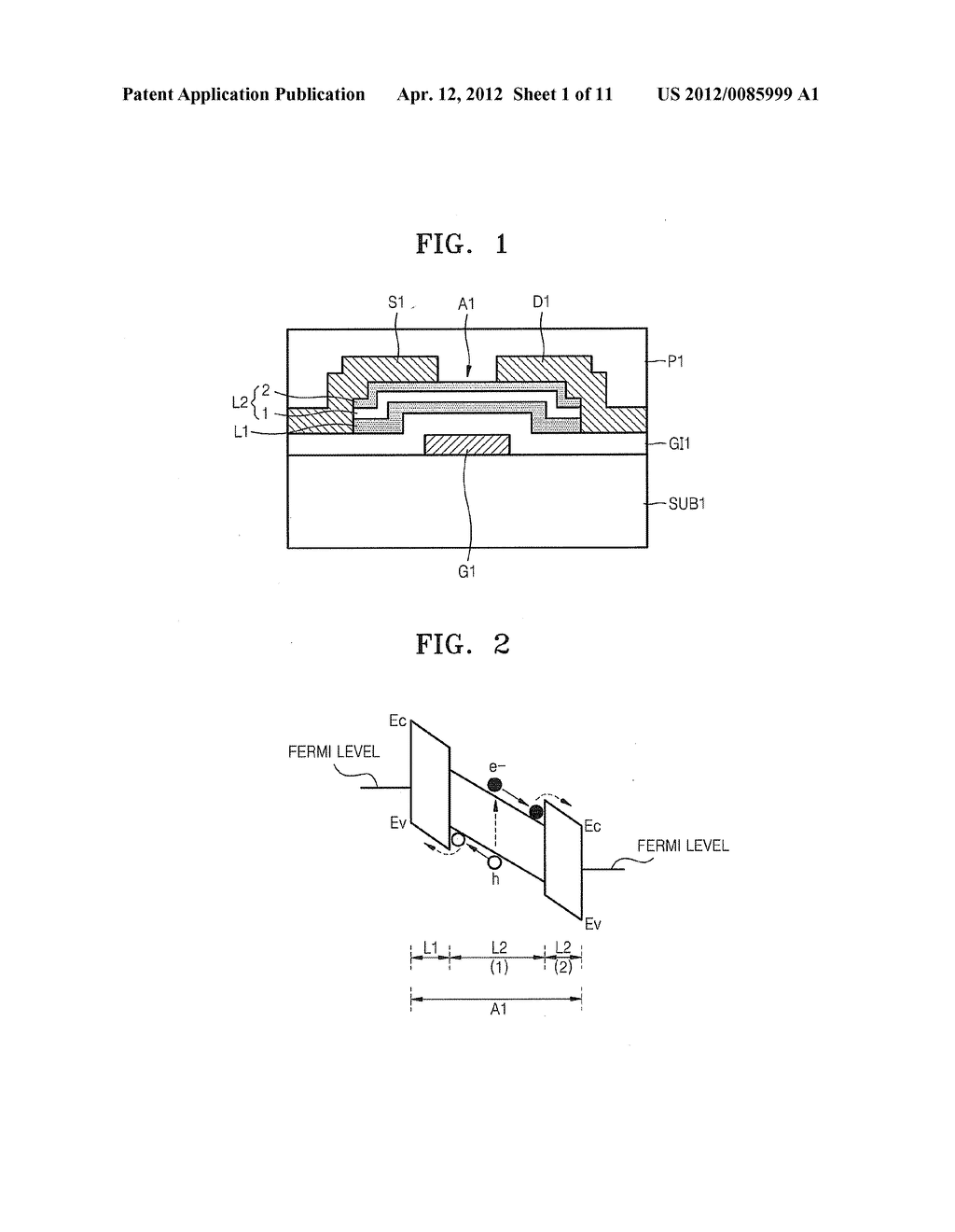 Transistors, Methods Of Manufacturing The Same, And Electronic Devices     Including Transistors - diagram, schematic, and image 02