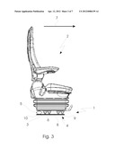 Sprung Multipoint Mounting for Vehicle Seat with Elastomer Spring Element diagram and image