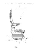 Sprung Multipoint Mounting for Vehicle Seat with Elastomer Spring Element diagram and image