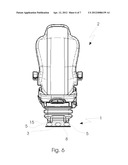 Sprung Multipoint Mounting for Vehicle Seat with Elastomer Spring Element diagram and image