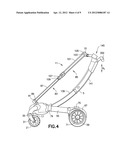 User Interface for a Power Folding Stroller diagram and image