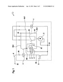 CIRCUIT CONFIGURATION FOR STARTING AN INTERNAL COMBUSTION ENGINE AND     METHOD OF A STARTER CONTROL diagram and image