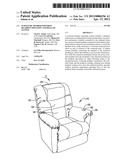 FURNITURE MEMBER POWERED HEADREST ROTATION AND RELEASE SYSTEM diagram and image