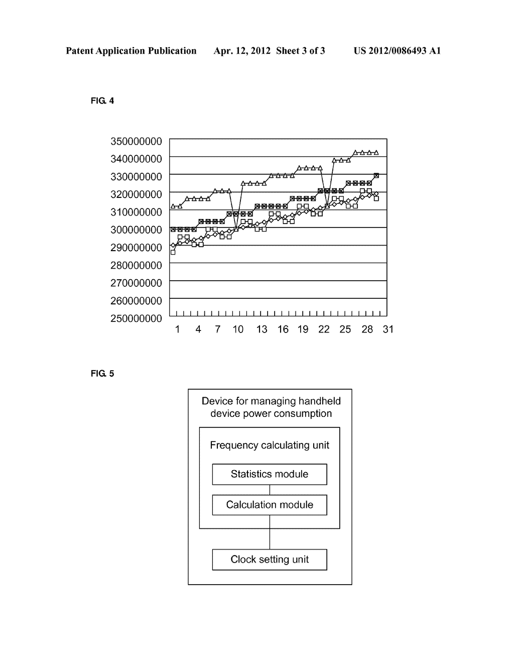 METHOD AND DEVICE FOR MANAGING HANDHELD DEVICE POWER CONSUMPTION - diagram, schematic, and image 04