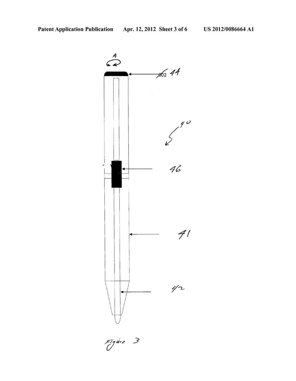 MULTIFUNCTIONAL WRITING APPARATUS WITH CAPACITIVE TOUCH SCREEN STYLUS - diagram, schematic, and image 04