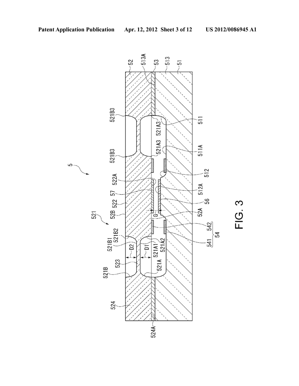 TUNABLE INTERFERENCE FILTER, OPTICAL MODULE, PHOTOMETRIC ANALYZER, AND     MANUFACTURING METHOD OF TUNABLE INTERFERENCE FILTER - diagram, schematic, and image 04