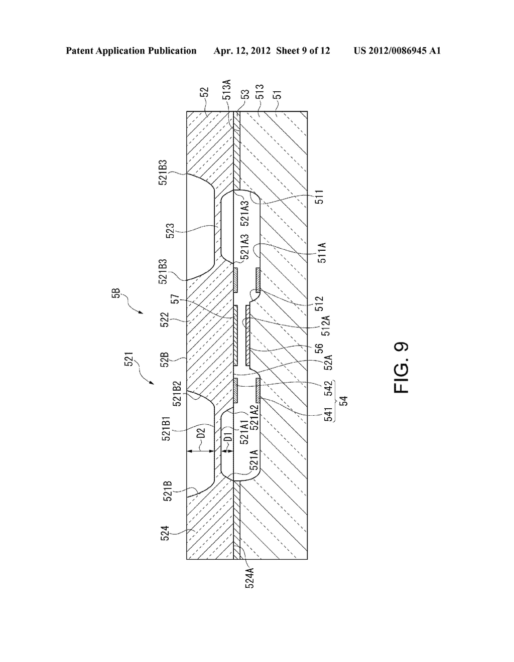 TUNABLE INTERFERENCE FILTER, OPTICAL MODULE, PHOTOMETRIC ANALYZER, AND     MANUFACTURING METHOD OF TUNABLE INTERFERENCE FILTER - diagram, schematic, and image 10