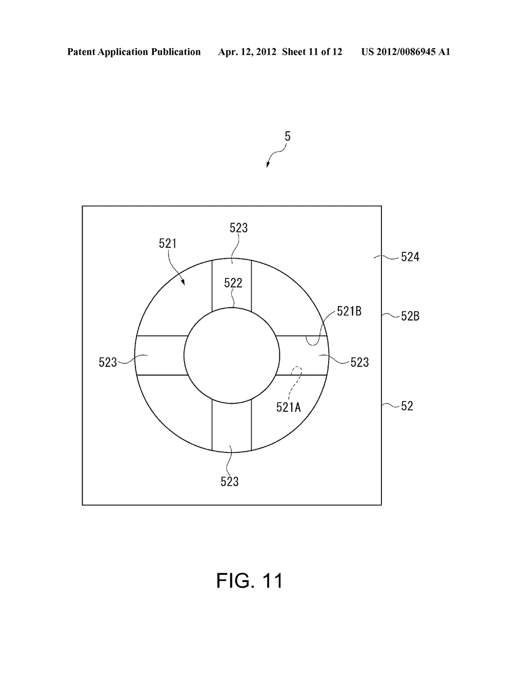 TUNABLE INTERFERENCE FILTER, OPTICAL MODULE, PHOTOMETRIC ANALYZER, AND     MANUFACTURING METHOD OF TUNABLE INTERFERENCE FILTER - diagram, schematic, and image 12