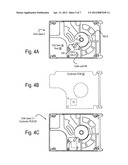 PARTIAL RIBS IN DISK BASE TO STIFFEN A HARD DISK DRIVE diagram and image