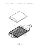 LED LAMP HAVING LIGHT EMITTING DIODES WITH REDUCED NUMBER OF LENSES     COVERED THEREON diagram and image