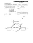 SYSTEM AND METHOD FOR A REVERSE INVITATION IN A HYBRID PEER-TO-PEER     ENVIRONMENT diagram and image