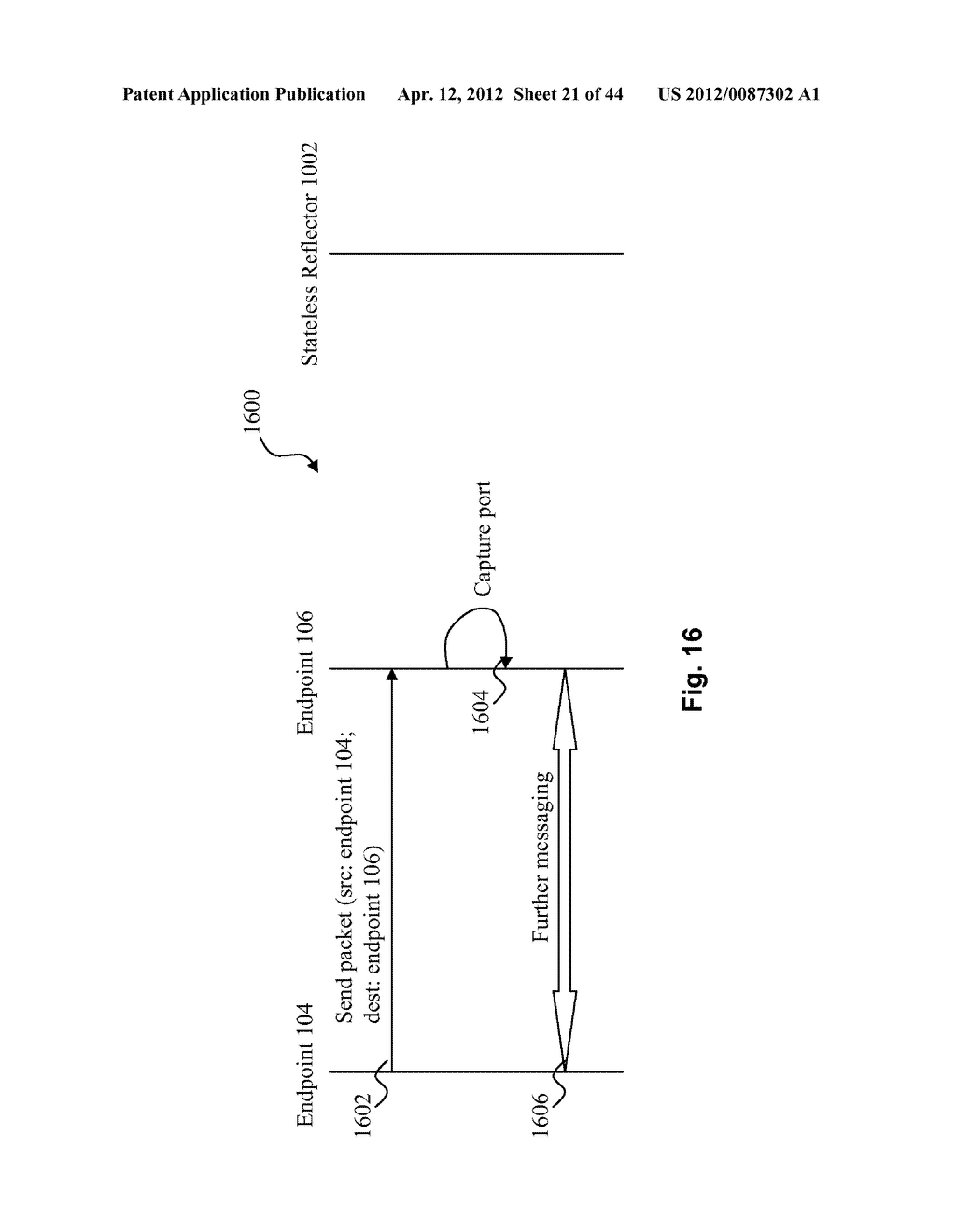 SYSTEM AND METHOD FOR A REVERSE INVITATION IN A HYBRID PEER-TO-PEER     ENVIRONMENT - diagram, schematic, and image 22