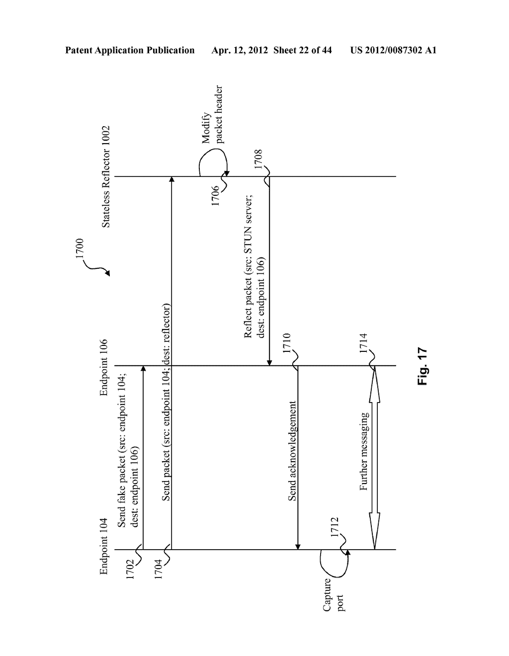 SYSTEM AND METHOD FOR A REVERSE INVITATION IN A HYBRID PEER-TO-PEER     ENVIRONMENT - diagram, schematic, and image 23