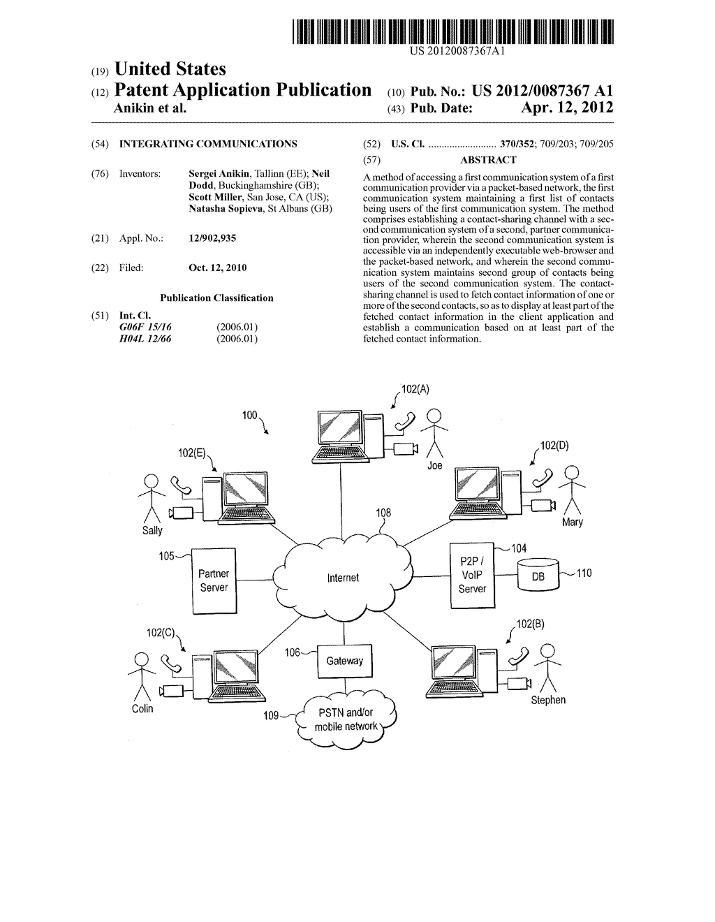 Integrating Communications - diagram, schematic, and image 01