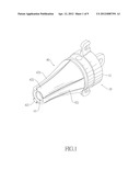 PROBE FOR AN EAR THERMOMETER diagram and image