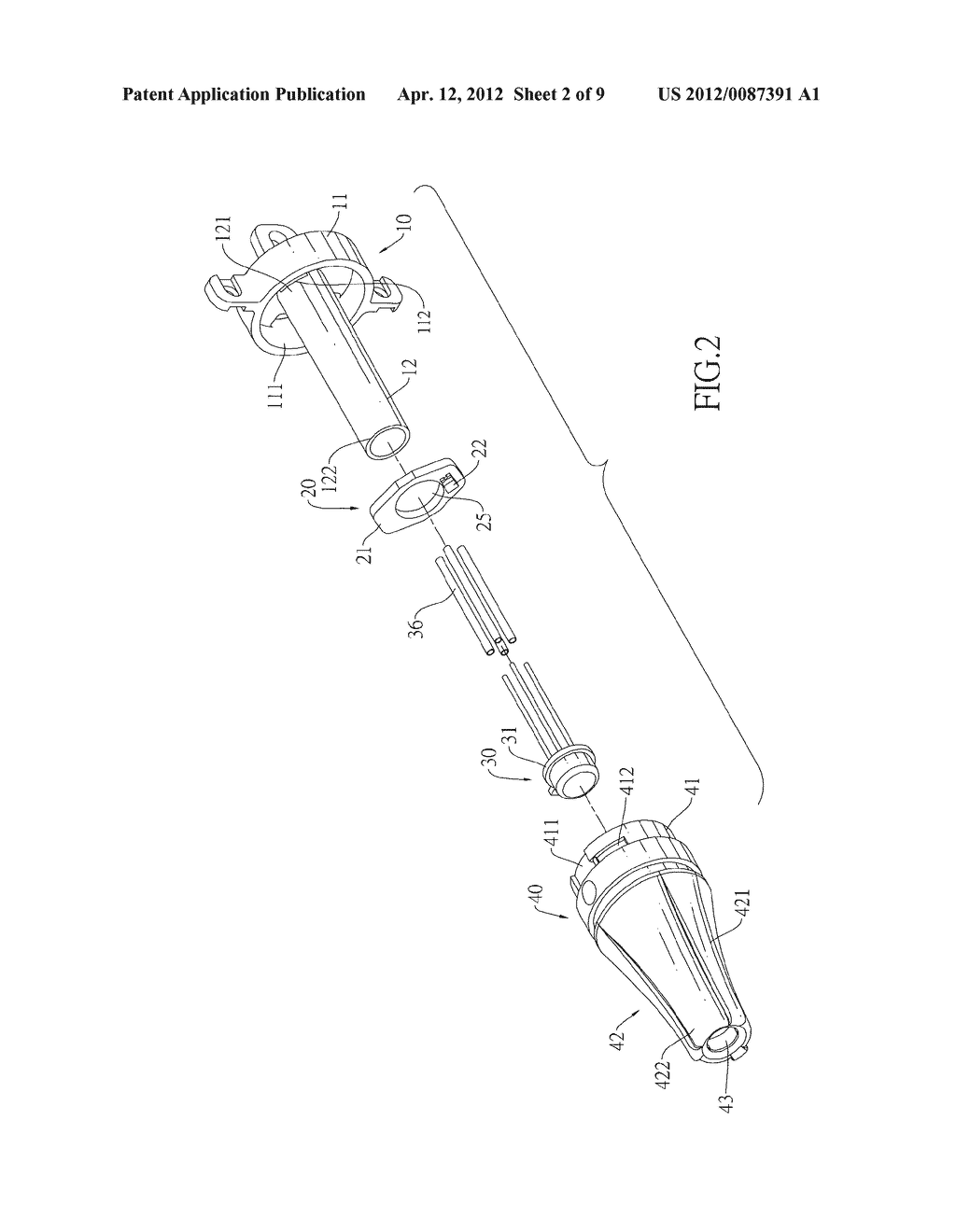 PROBE FOR AN EAR THERMOMETER - diagram, schematic, and image 03