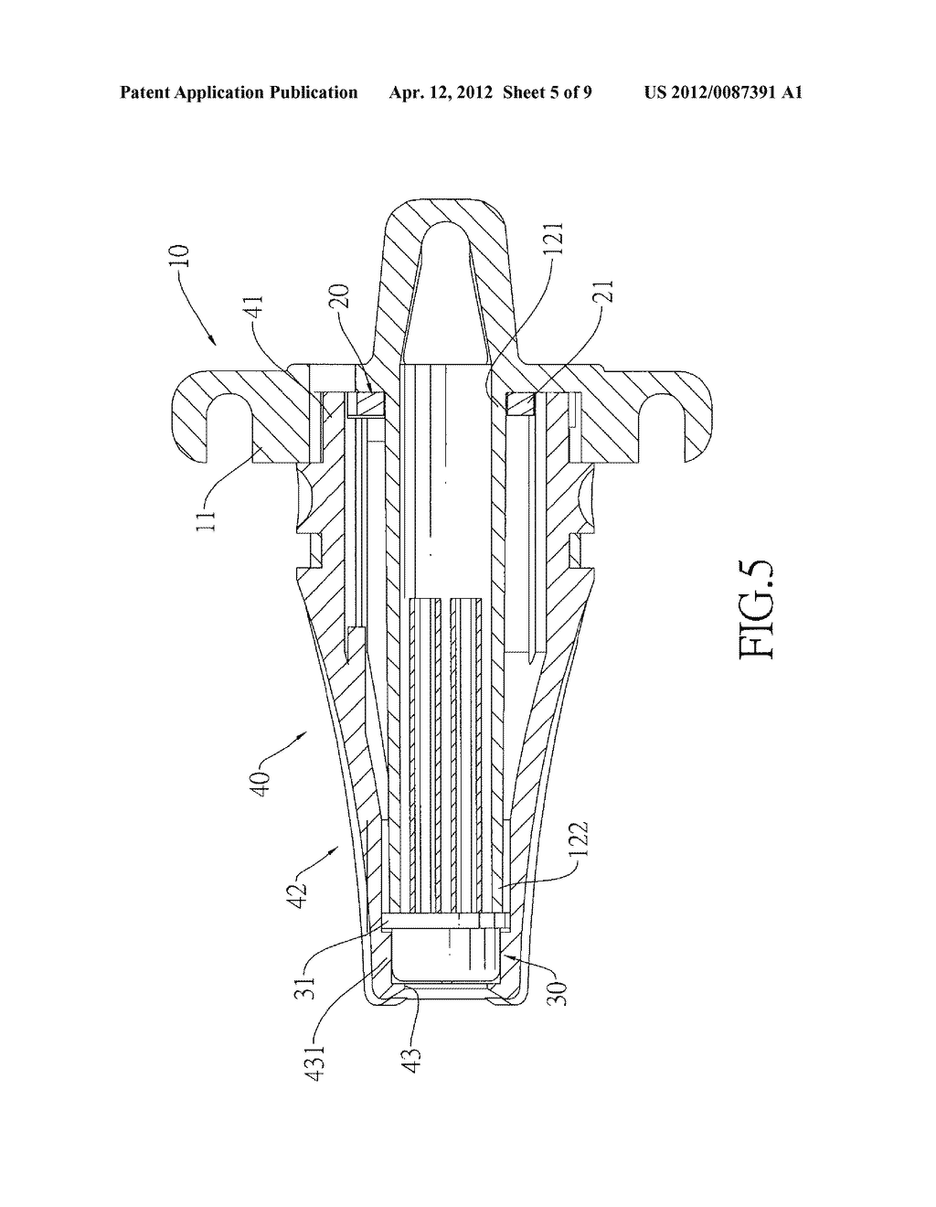 PROBE FOR AN EAR THERMOMETER - diagram, schematic, and image 06