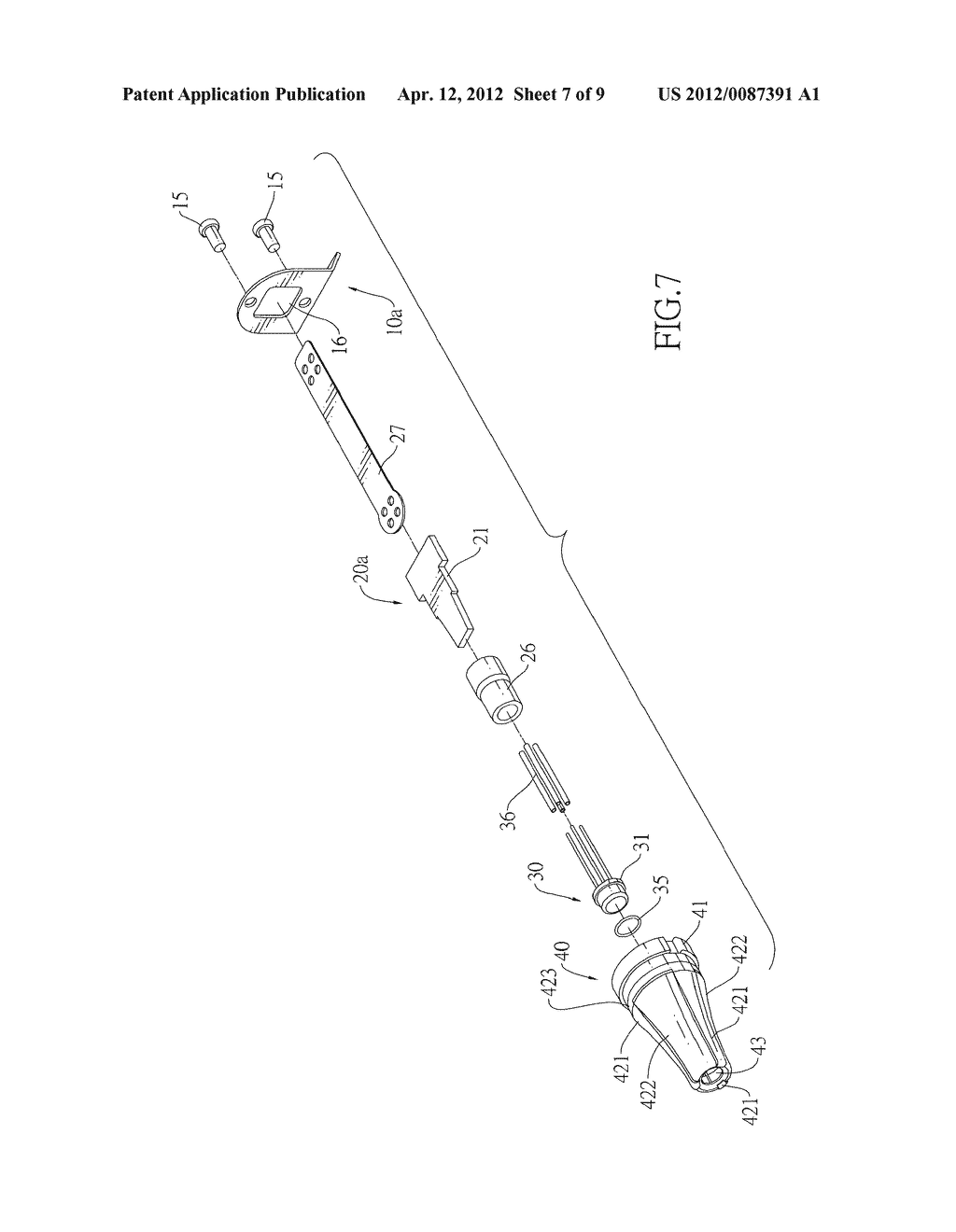 PROBE FOR AN EAR THERMOMETER - diagram, schematic, and image 08