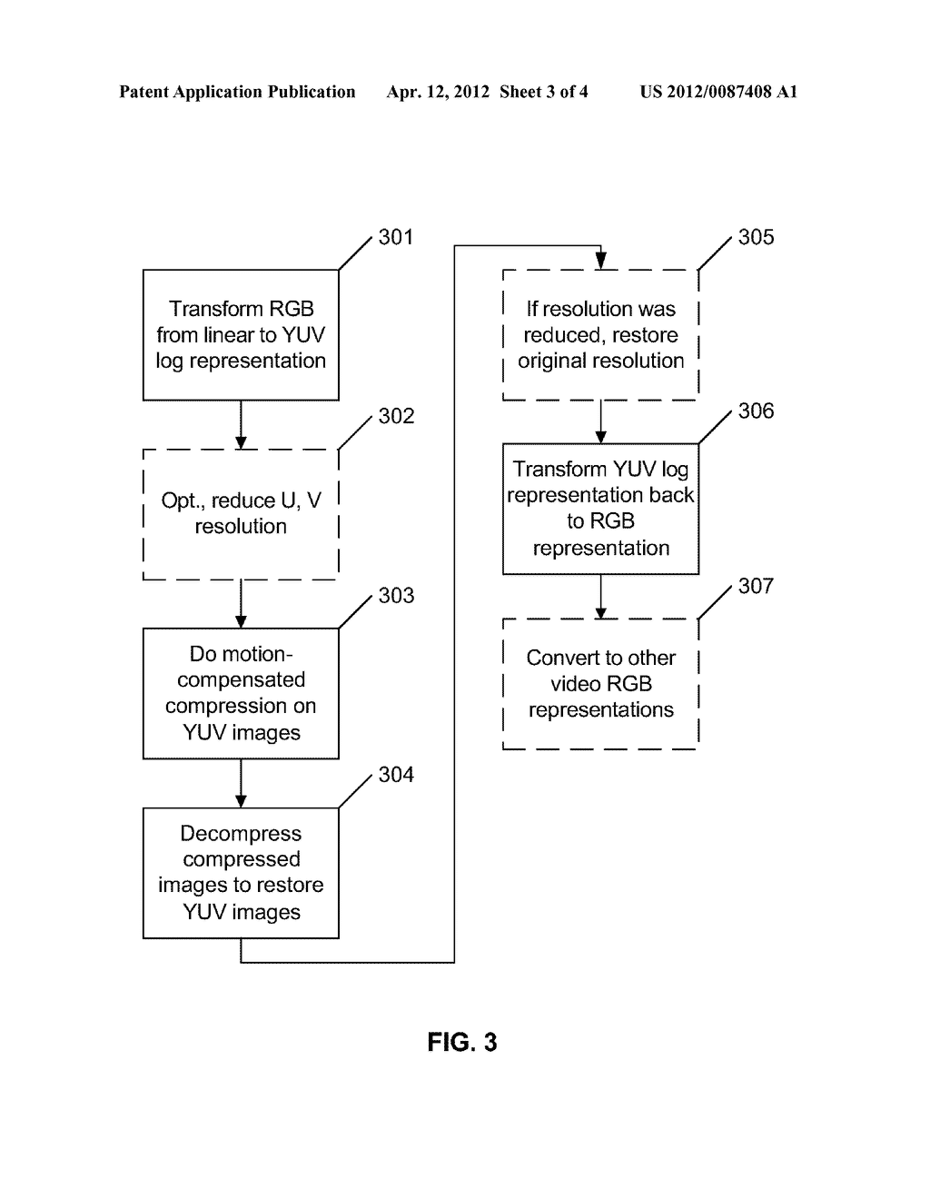 METHOD AND SYSTEM FOR IMPROVING COMPRESSED IMAGE CHROMA INFORMATION - diagram, schematic, and image 04