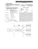 Method and system for instructing enabling/disabling forward error     correction coding function diagram and image